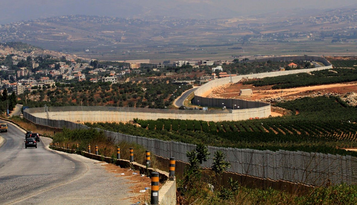 الحدود البرية بين لبنان واسرائيل